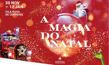 Mercado de Natal 2024 mágico, até na ‘Chegada do Pai Natal’