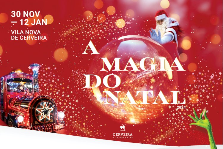 Mercado de Natal 2024 mágico, até na ‘Chegada do Pai Natal’