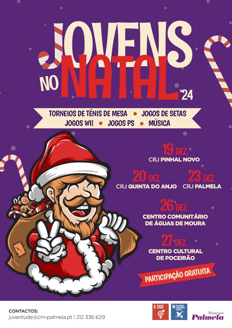 “Jovens no Natal” com participação gratuita! - 19 a 27 dez.