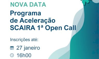 Projecto SCAIRA: candidaturas – nova data-limite: 27 de Janeiro