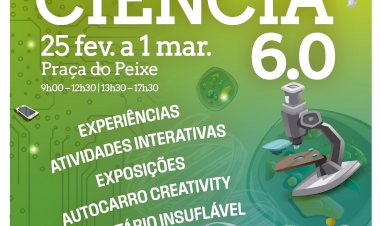 Nas Asas da Ciência 6.0 na Praça do Peixe | 25 de Fevereiro a 1 de Março