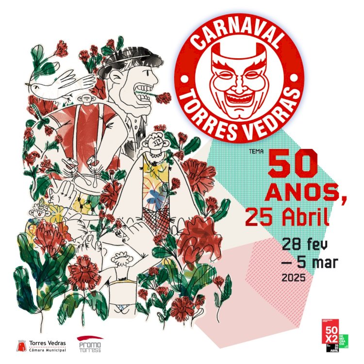 Carnaval de Torres Vedras celebra 50 anos do 25 de Abril