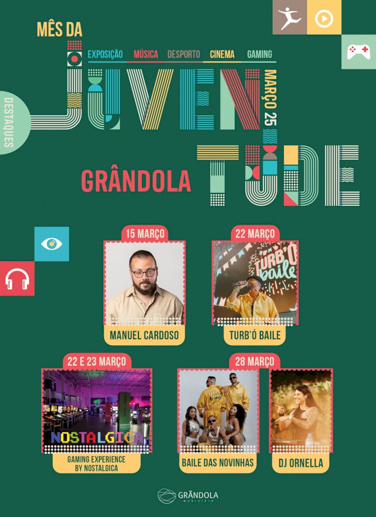 Música, gaming e stand up comedy em destaque no Mês da Juventude!