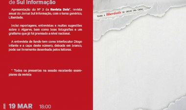Apresentação Pública de Revista | Dois | Jornal Sul Informação | 19 de Março