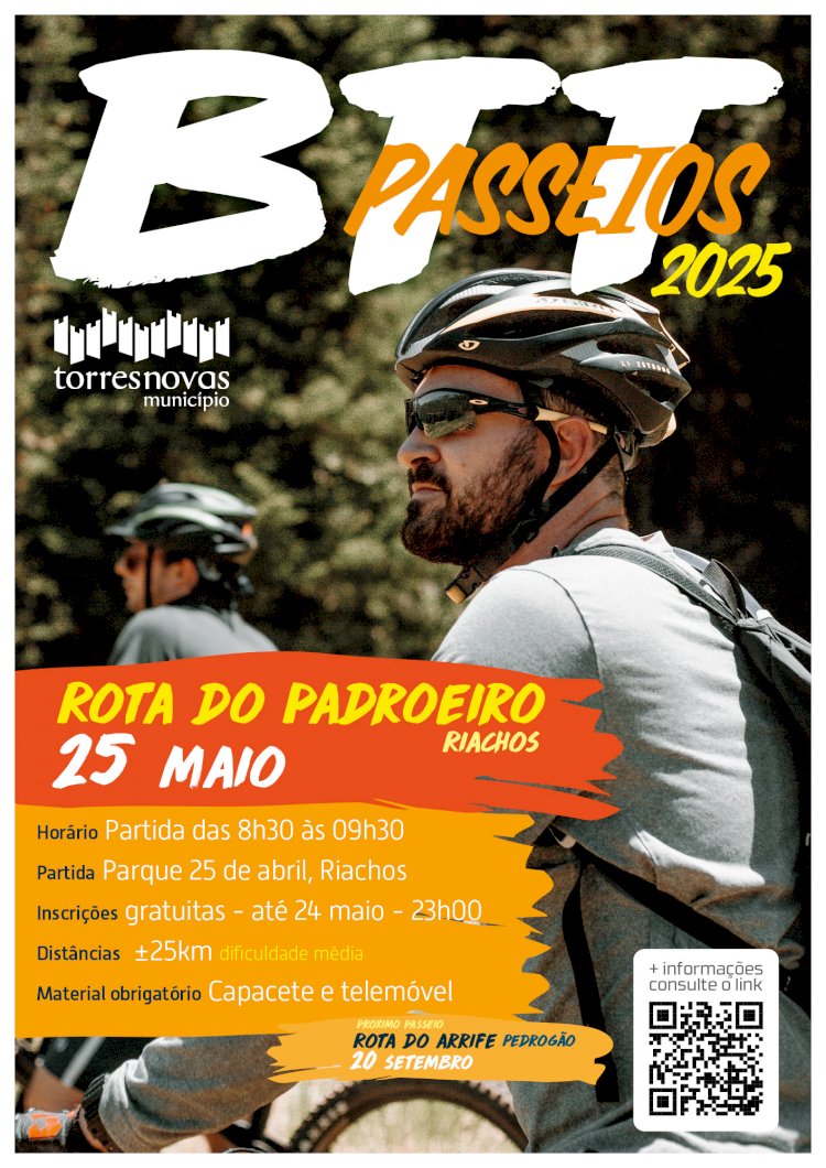 Passeio de BTT «Rota do Padroeiro» | 25 de Maio