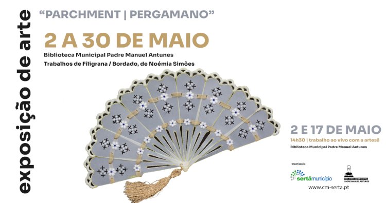 Biblioteca Municipal acolhe exposição de Parchment