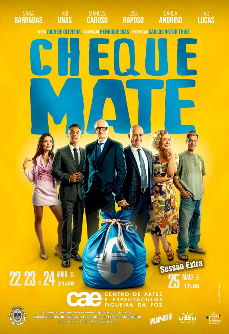 Peça de Teatro "Cheque-Mate" - Centro de Artes e Espectáculos