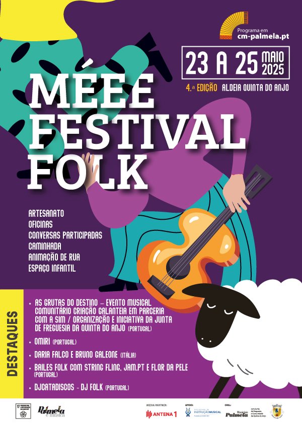 olk é na Quinta do Anjo! Visite o Festival “Méee” de 23 e 25 de Maio