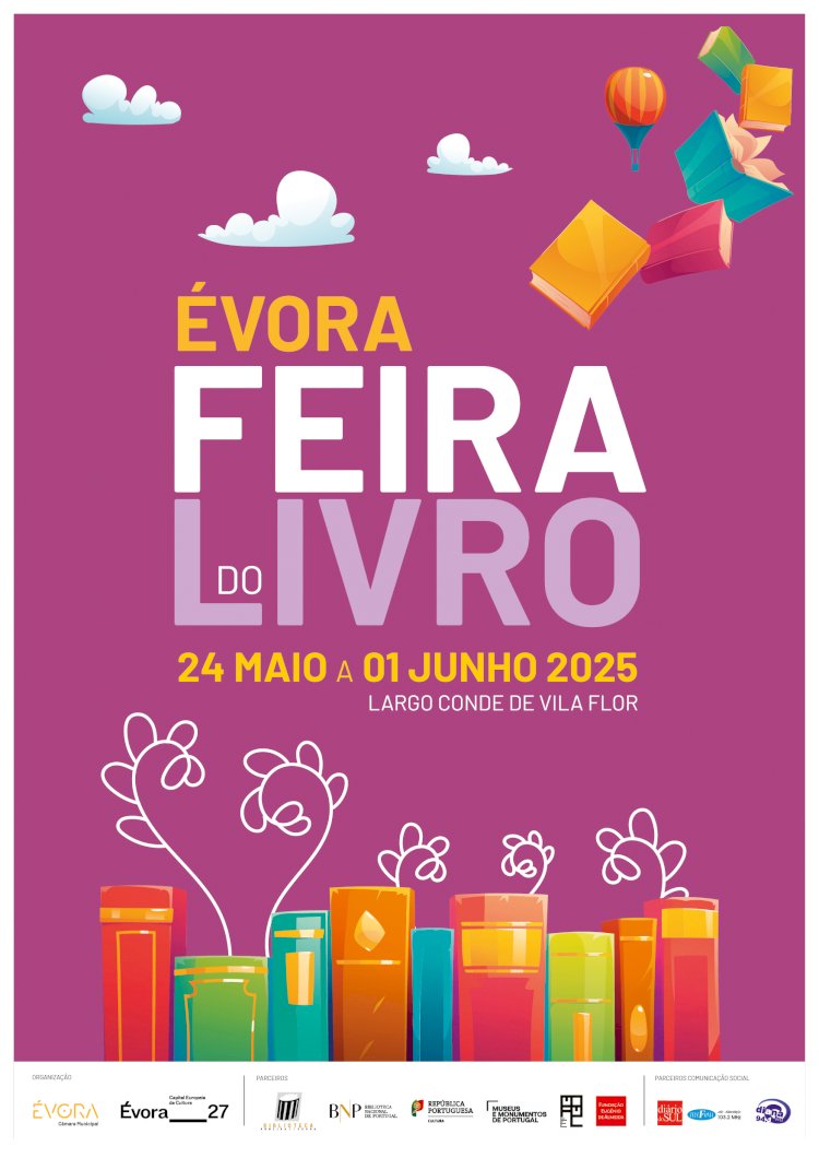 Feira do livro de Évora regressa esse ano com novidades