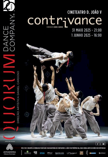 Quorum Dance Company apresenta “Contrivance” a 31 de Maio e 1 de Junho