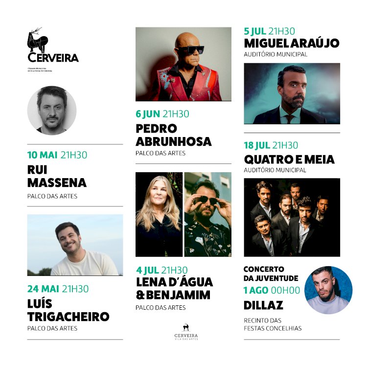 Cerveira lança programação de excelência para os próximos meses