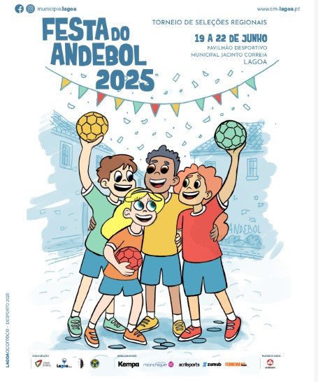 Município de Lagoa promove Festa do Andebol 2025