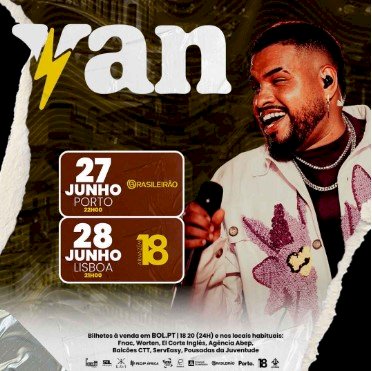 Yan ao vivo em Portugal: duas noites de pagode com alma brasileira