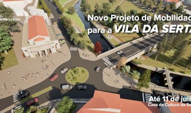 Novo projeto de mobilidade para a vila da Sertã em exposição