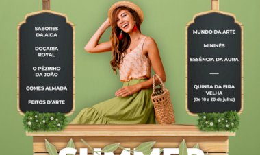 Mercado de verão no Palácio do Gelo Shopping