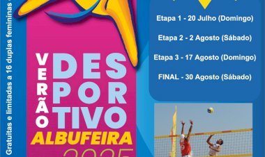 “Verão desportivo” está de volta às praias de Albufeira com fitness, voleibol, beach-tennis e muito mais