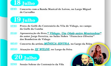 Vidago celebra 100 anos de História e Comunidade