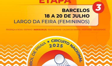 Barcelos capital do Voleibol em Julho