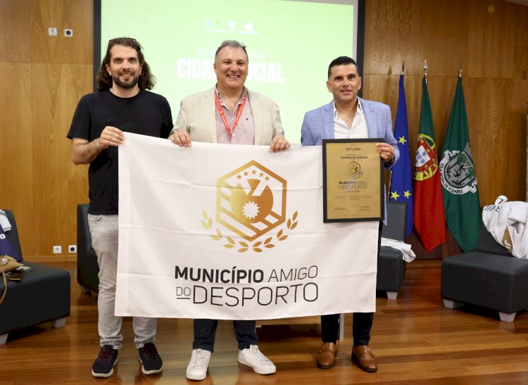 MOH recebe Prémios Município Amigo do Desporto e Excelência Autárquica