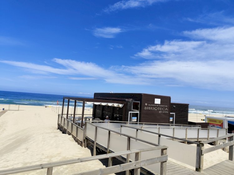 Biblioteca da Praia da Tocha abriu ao público