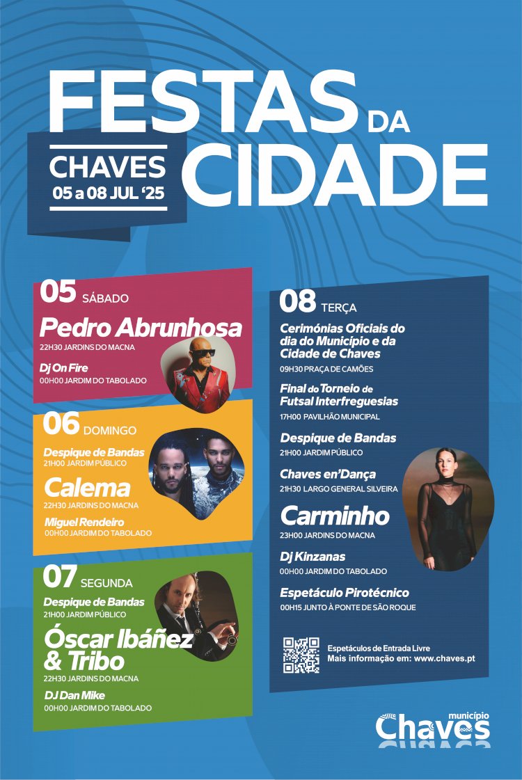 Chaves celebra o Dia do Município com música, tradição e muita animação
