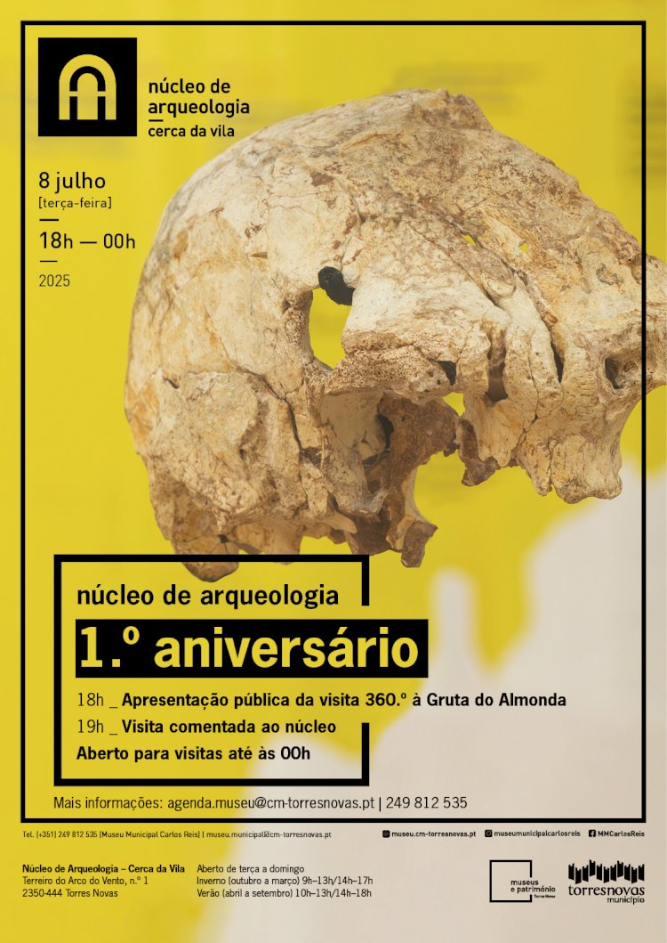 1.º aniversário do Núcleo de Arqueologia | Cerca da Vila
