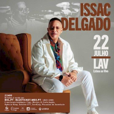 Issac Delgado traz música latina a Lisboa