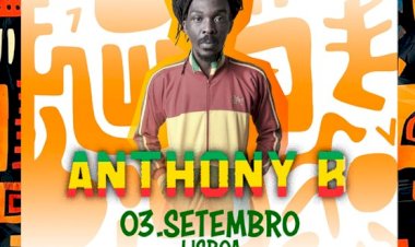 Anthony B: Reggae, verão e boas vibrações, em setembro, em Lisboa!