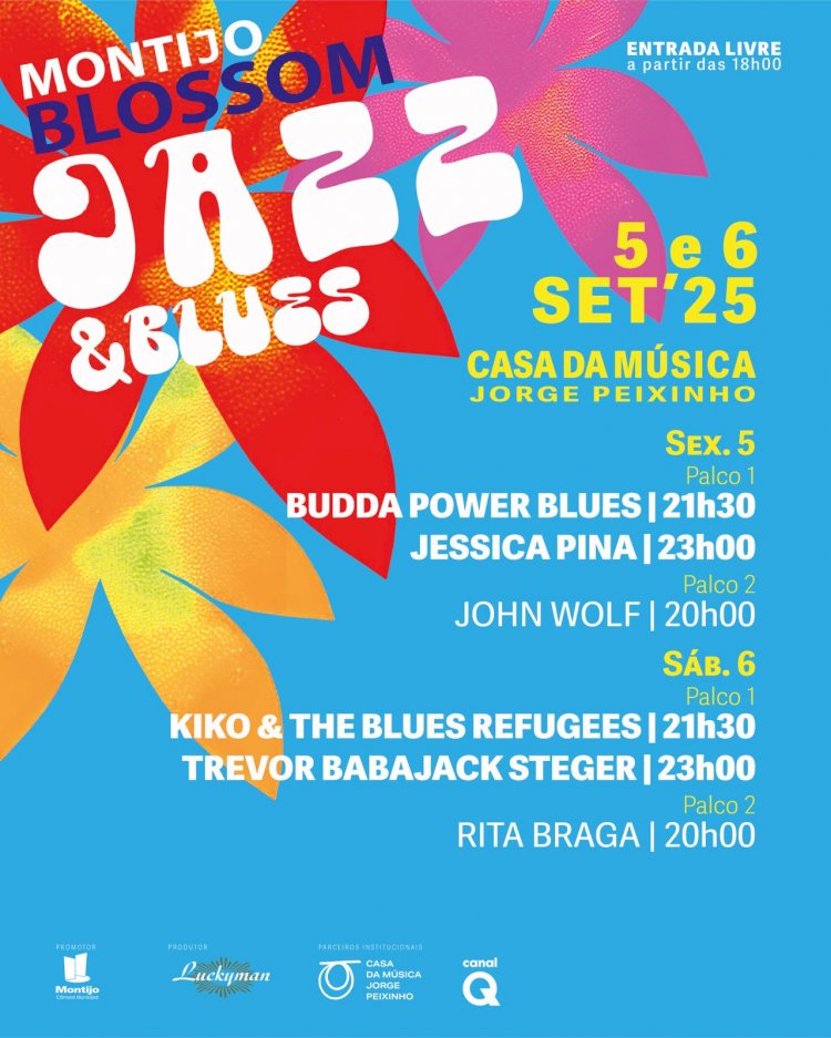 Montijo Blossom Jazz & Blues regressa a 5 e 6 de setembro com entrada livre