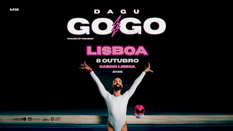 Dagu apresenta stand-up comedy “Go Go” no Auditório dos Oceanos do Casino Lisboa