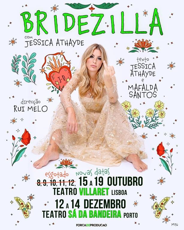 Jessica Athayde estreia espectáculo a solo