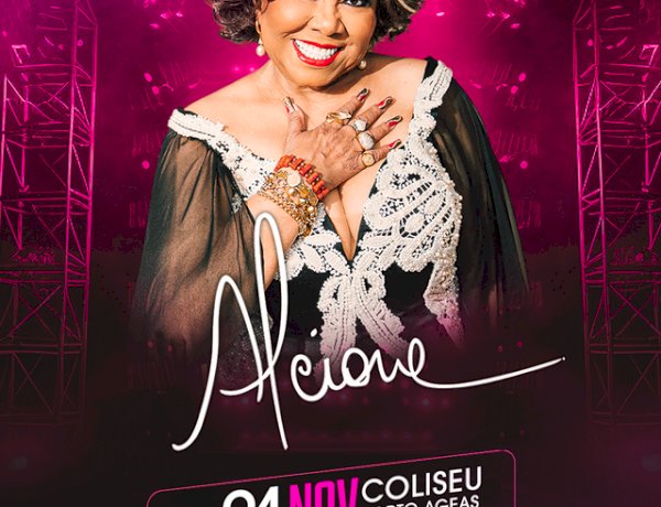 Alcione ao vivo em Portugal com novo espectáculo