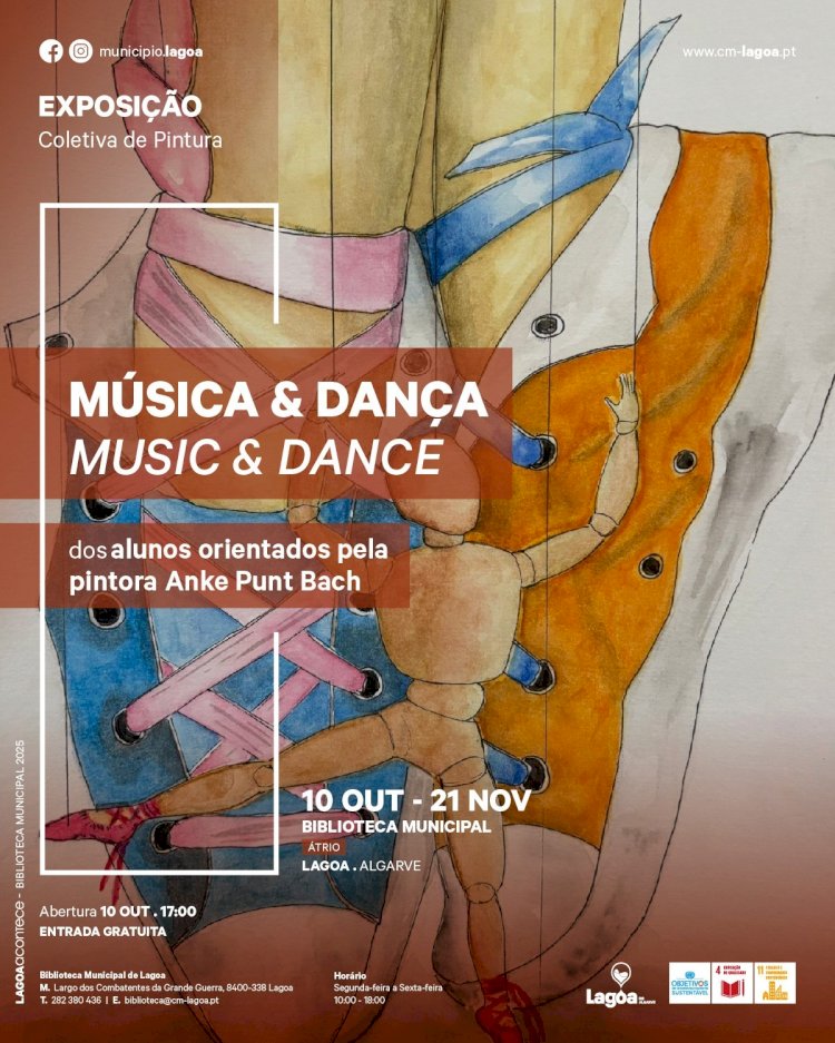 Exposição Coletiva de Pintura | Música & Dança / Music & Dance