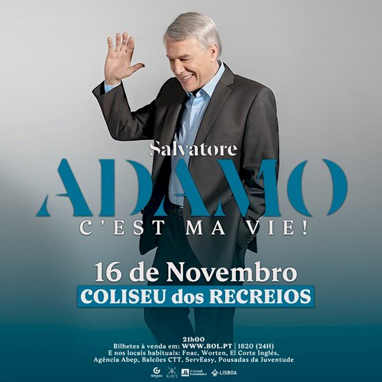 Uma noite com Salvatore Adamo: Os clássicos, as emoções e um novo álbum em Lisboa!