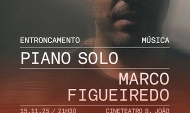 “Piano Solo” de Marco Figueiredo no Cineteatro São João
