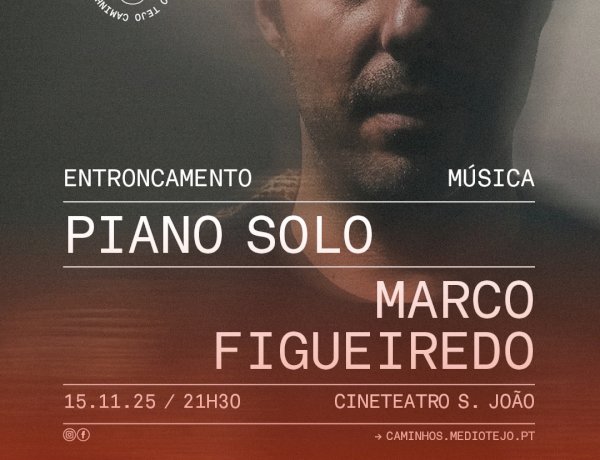 “Piano Solo” de Marco Figueiredo no Cineteatro São João