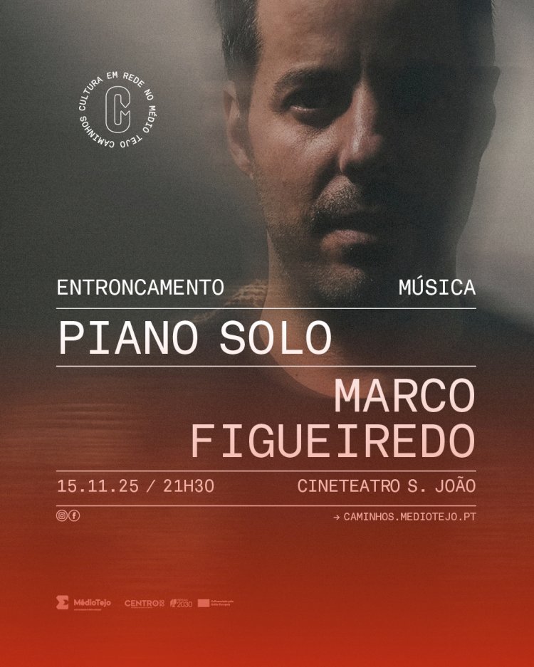 “Piano Solo” de Marco Figueiredo no Cineteatro São João