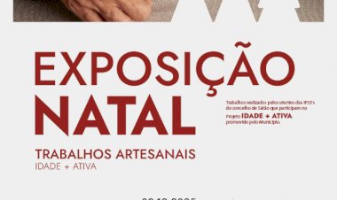 Projecto Idade + Activa apresenta exposição de Natal na Câmara Municipal de Sátão