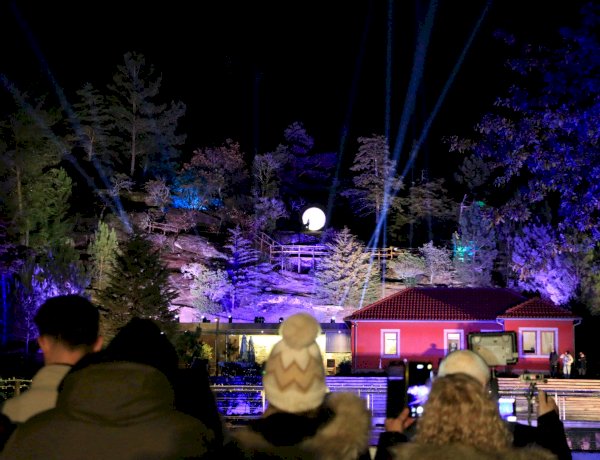 Marques Mendes inaugurou Floresta Encantada na Porta do Mezio