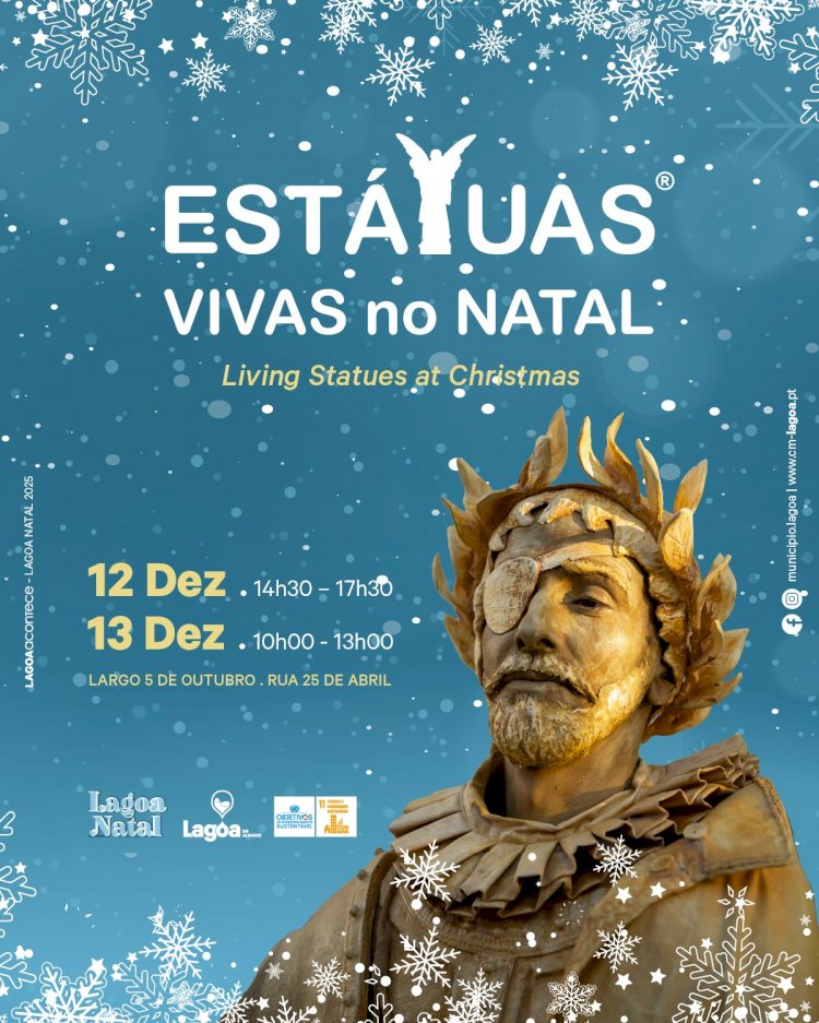 XI Edição – Estátuas Vivas no Natal 2025