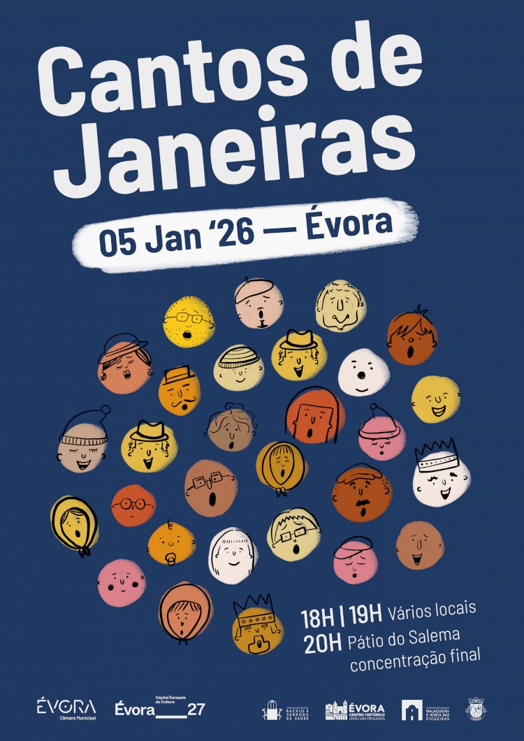  Évora canta as Janeiras com 18 grupos Corais e Instrumentais
