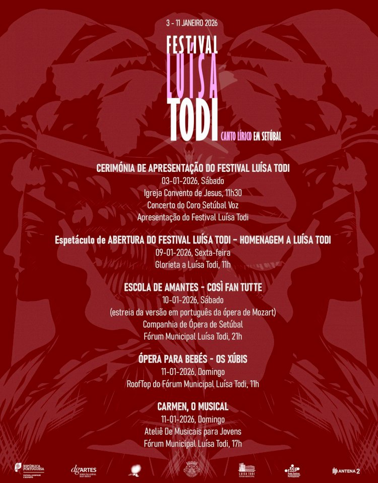 Terceira edição do Festival Luísa Todi – Canto Lírico em Setúbal