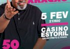 Jorge Aragão celebra 50 anos de carreira no Salão Preto e Prata do Casino Estoril