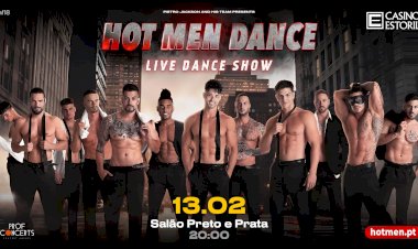 Casino Estoril recebe no Salão Preto e Prata espectáculo masculino “Hot Men Dance”