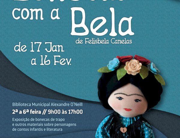 Bonecar com a Bela - primeira exposição de Felisbela Canela vai decorrer em Constância
