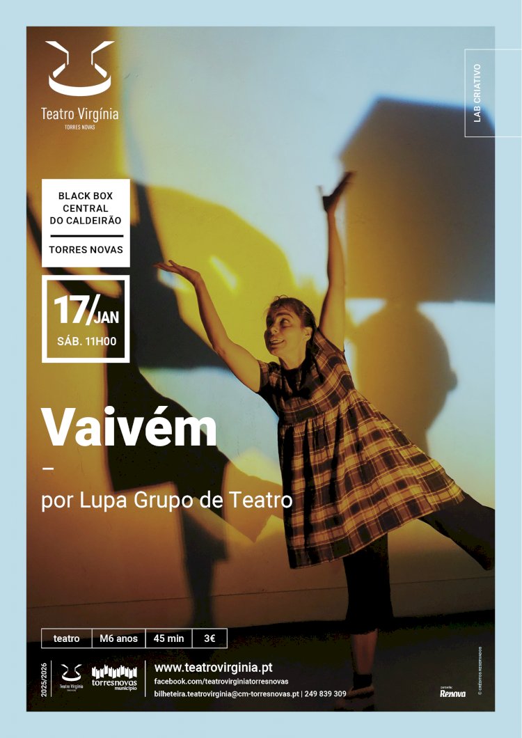 “Vaivém”: música e teatro para a infância na Black Box da Central do Caldeirão