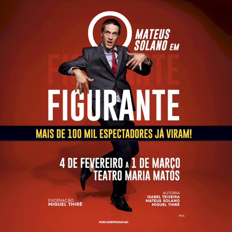 “O Figurante” a comédia dramática de Mateus Solano