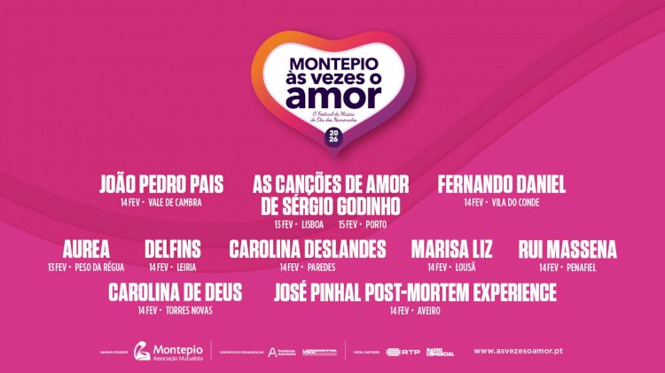 Aurea, Carolina Deslandes, João Pedro Pais, José Pinhal Post-Mortem Experience e Rui Massena juntam-se à 12.ª edição do evento